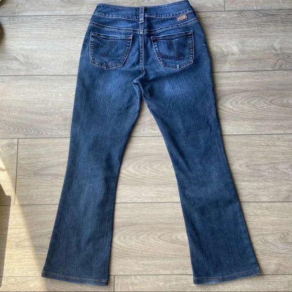 Silver Slim Bootcut Sukiyaki Jeans - Picture 6 of 15